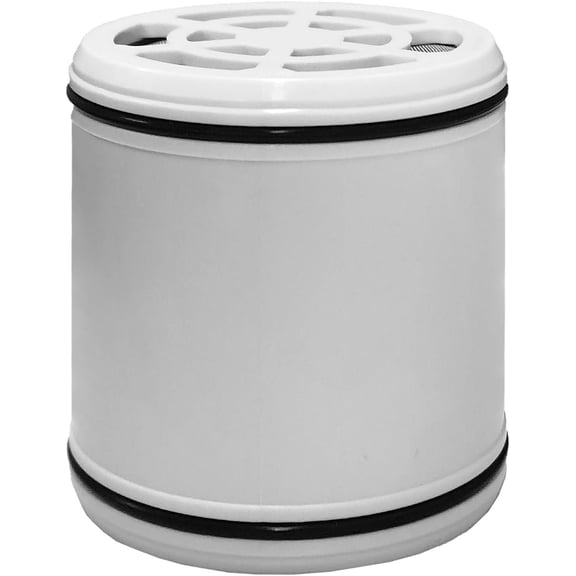 High Output Shower Filter Replacement - Bath Water Filter Reduces Chlorine, Restores pH , Glowing , Nails & Shimmering Hair - 1-Pack