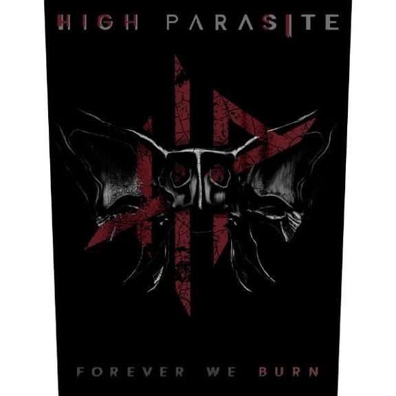 High Parasite - 14" x 11" Woven Back Patch