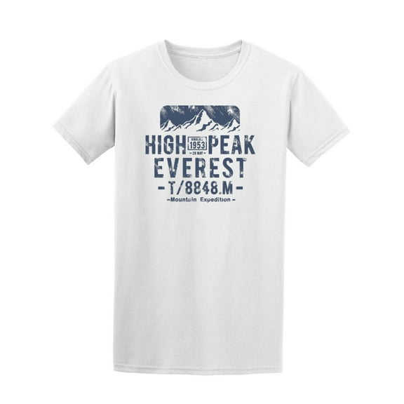 High Peak Everest 8848M T-Shirt Men -Image by Shutterstock, Male Large