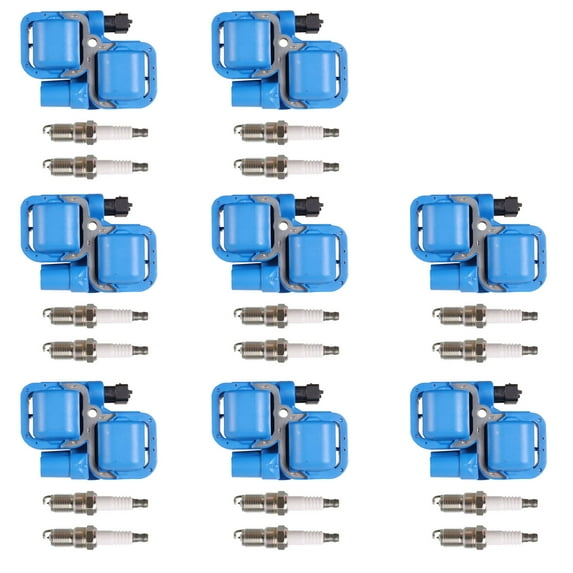 High PerCompatible withmance Ignition Coil and Platinum Spark Plug Compatible with Mercedes CLK320 UF359