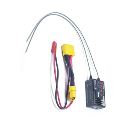 High-Performance 2.4GHz R7FG Receiver 7 Channels, 4-10V DC, FHSS Spread Spectrum for Reliable RC Control