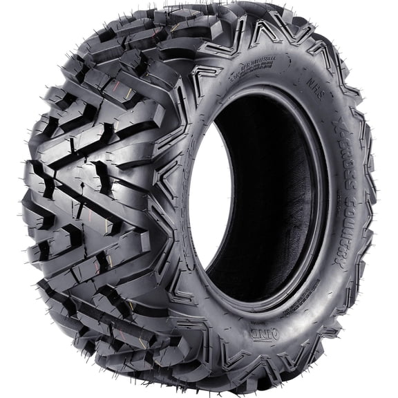 High Performance 23x7-10 All-Terrain RC Car Tires Set of 2 – 4PR Tubeless Mud, Trail & Sand Wheels – Durable Directional Grip – Replacement for Electric Remote Cars, Specs: 23x7-10 4PR QD518