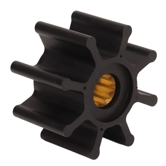 High Performance 8 Blade Water Pump Impeller Outboard Boat Motor Engine Accessory Replacement Part for Jabsco 11979-0001-P Chris-Craft 454 and Chrysler LM318 LM340 Marine Pumps 2.6 inches / 65 mm