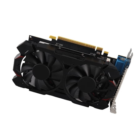 High Performance 8GD5 PCI E Graphics Card with Dual Cooling Fan, 8GB GDDR5 128bit HD Desktop PC Computer Gaming GPU for Immersive Gameplay Experience (10.63 x 5.91 x 2.36 inches / 27 x 15 x 6 cm)