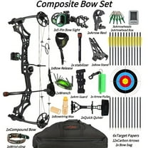 High-Performance Adjustable Compound Bow Set for Hunting & Target