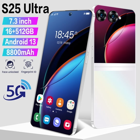 High Performance Android Smartphone 73 Inch Screen 512GB Storage 16GB RAM 5G Connectivity Long Lasting Battery