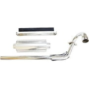 High Performance Big Bore Exhaust Muffler Pipe for Lifan 90cc 125cc 140cc SDG SSR 107 109 125