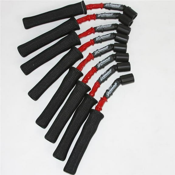 High Performance C-N-P Connection Kit, High Temperature Fire Sleeves - Red & Black