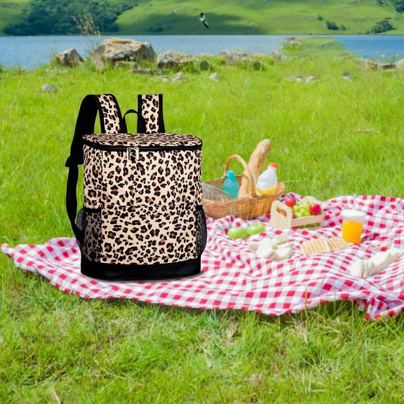 High-Performance Camping & Hiking Large Capacity Insulation Backpack Cooler Bag for Outdoor Picnics Beach Trips Kayaking and Fishing Adventures