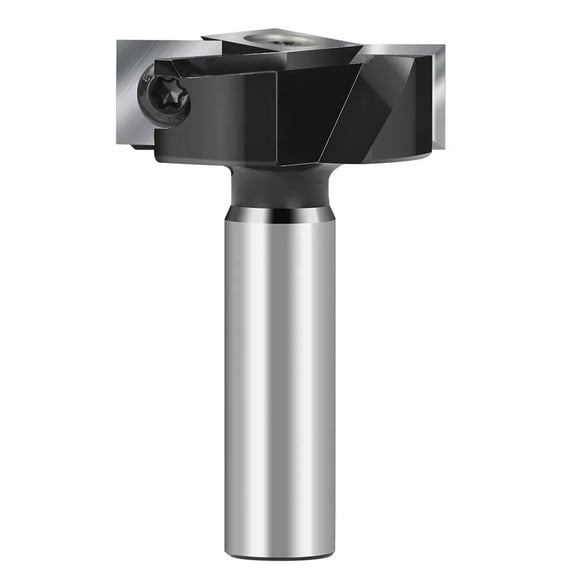 High-Performance Carbide Planer Router Bit 1-1/2" Cutting Diameter for CNC and Portable Woodworking