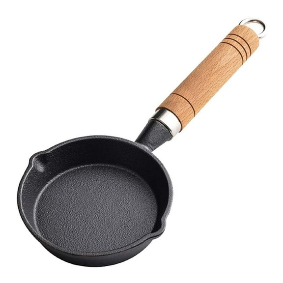High Performance Cast Iron Skillet for Grilling Steaks and Tasty Breakfasts 11*4cm