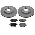 thumbnail image 1 of High-Performance Ceramic Brake Rotors & Pads for 2014-2019 for Ford for Fiesta ST & Titanium 4 Wheel Disc Brakes - Part#165274 (3Pc Kit), 1 of 5