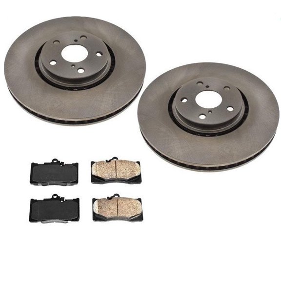 High-Performance Ceramic Pads & Disc Rotors for 2007-2008 for Lexus for GS350 AWD - Fits 159795 Kit