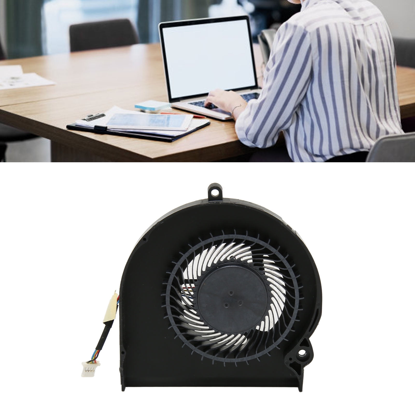 High Performance Cooling Fan For Laptop, 4 Pin CPU Cooler For 15 R3 R4