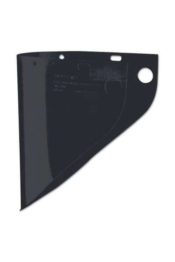 High Performance Faceshield Windows, Shade 5, Extended, 19-3/4 in W x 9 in L