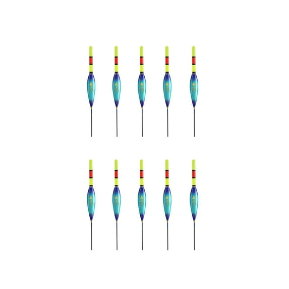 LED Fishing Light Bag with Indicator for Night Fishing Portable Fishing Accessories Including Battery Charger Durable Carrying Capacity 4g to 9g 10PCS