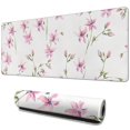 thumbnail image 1 of High-Performance Floral Mouse Pad - Non-Slip Rubber Base, Smooth Surface, Superb Tracking Accuracy, Perfect for Office, Gaming & Home, Large 31.5x11.8 Inch - Mini Flower Design Enhances Decor, 1 of 7