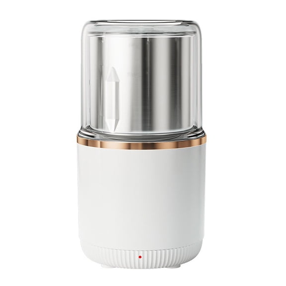 High Performance Food Grinder Metal Material Low Noise Easy Clean Durable Waterproof Oilproof Powerful Grinding for Coffee Ingredients Home Kitchen Daily Use