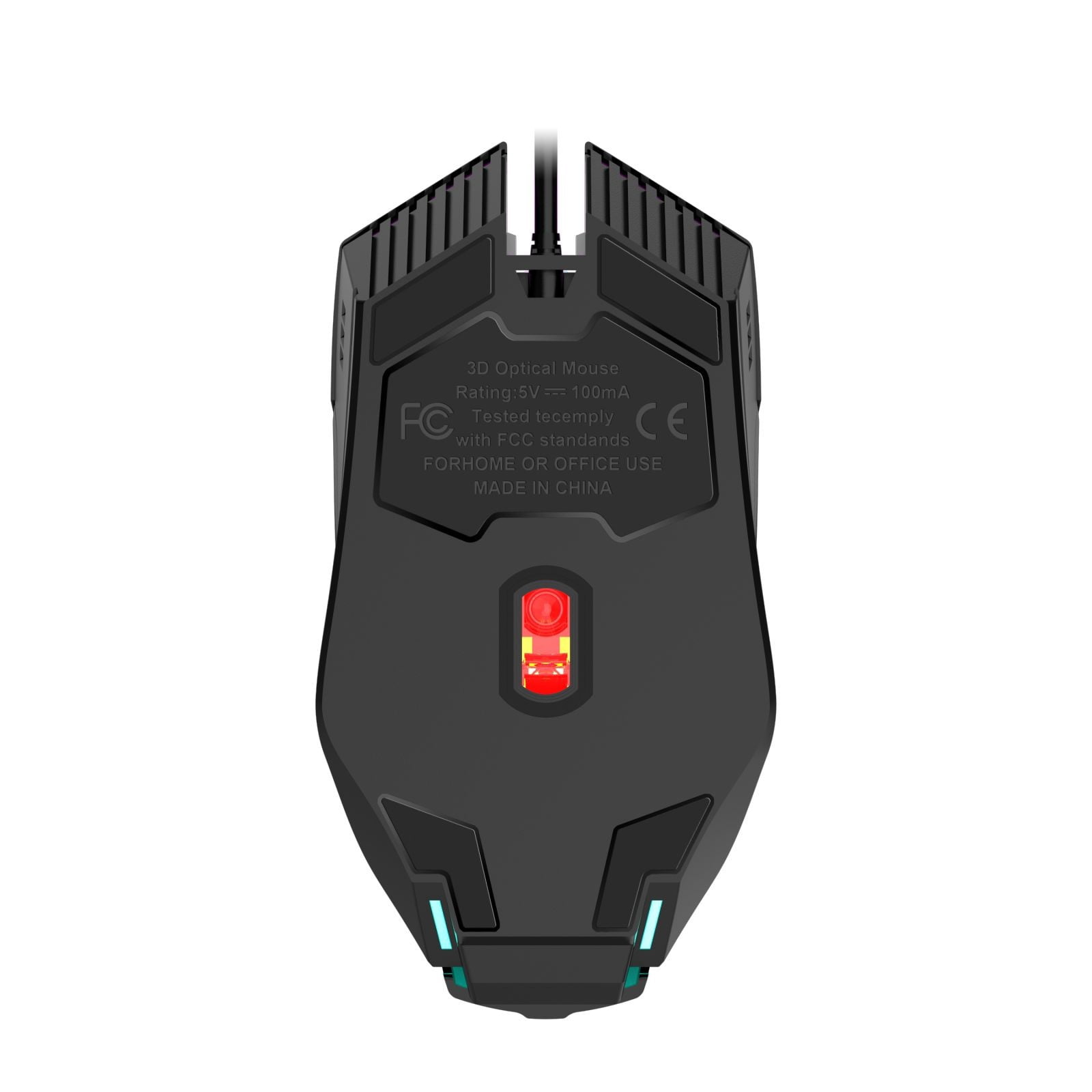 High-Performance Gaming Mouse with LED Illuminated Backlight - Sleek ...
