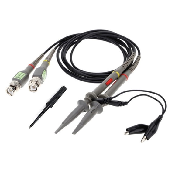 High-Performance Grey Test Probes with 100MHz Bandwidth for Oscilloscope Measurement and Signal Testing