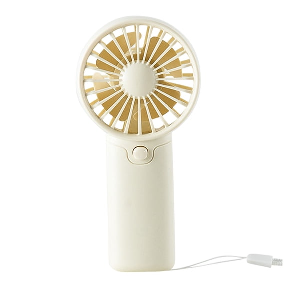 High-Performance Handheld Fan Advanced Portable Mini Design Rechargeable USB Personal Fan Heavy-Duty Lightweight Reliable Comfortable Grip for Patio Backyard Party Cool Breeze Wherever You Go A