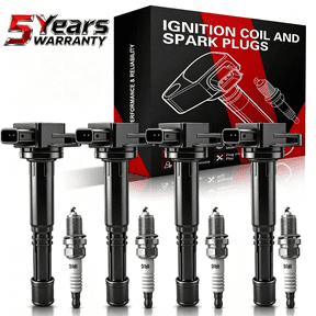 High Performance Ignition Coil & Spark Plug Kit for Acura CSX 2006-2011