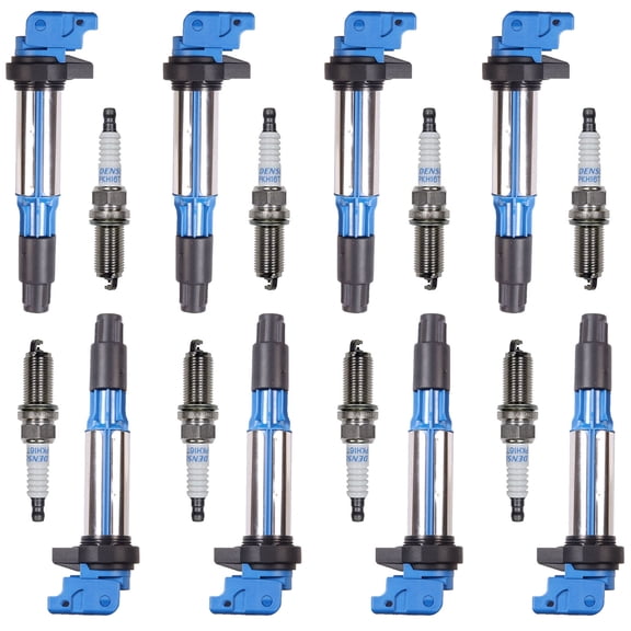High Performance Ignition Coil and Denso Platinum Spark Plug Compatible with BMW Z4 550i UF522