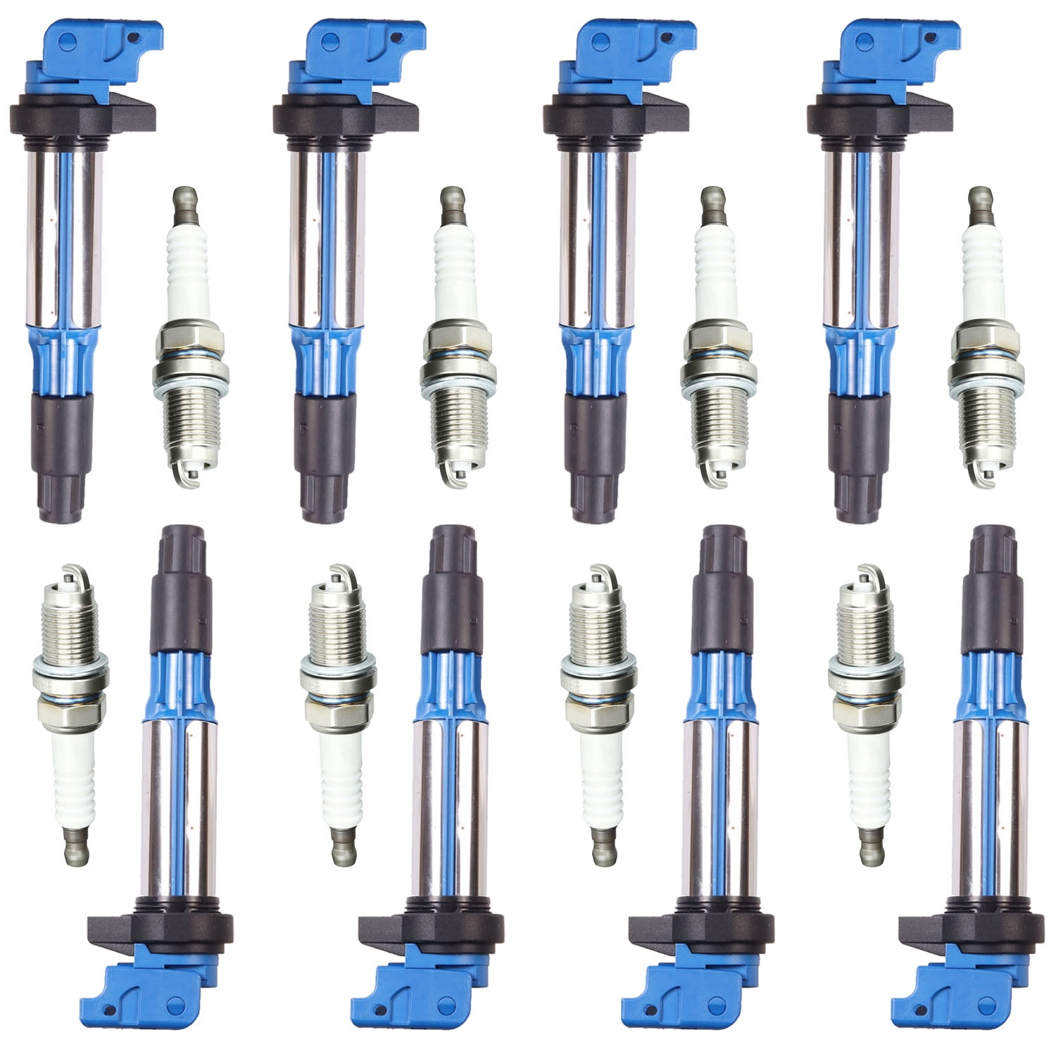 High Performance Ignition Coil and Spark Plug Compatible with BMW 750i ...
