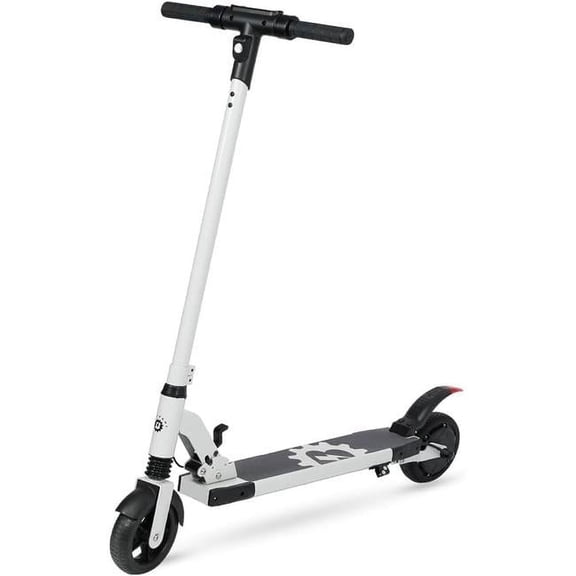 High Performance Kick Electric Scooter, White