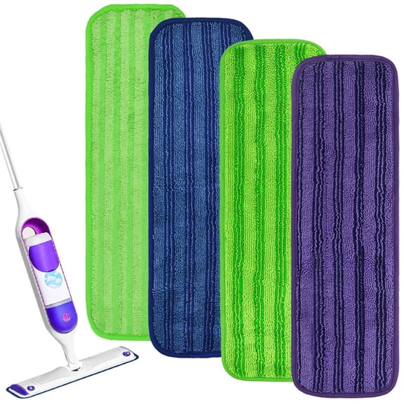 High-Performance Mop Cloth ADAPTS PowerMop Microfiber Replacement Pad for Floor Cleaning and Accessories