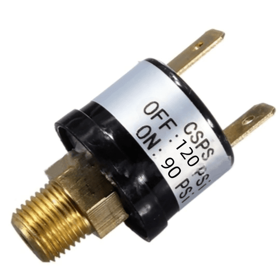 High-Performance Pressure Switch Valve 90-120PSI, 12V/24V, for Air Suspension Systems Switch