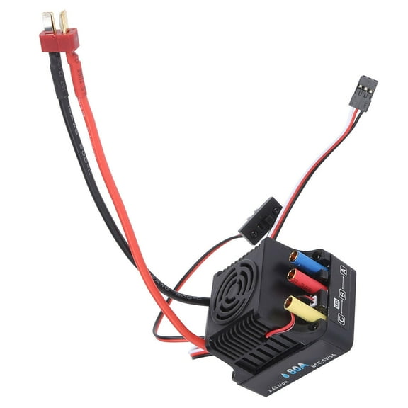 High-Performance RC Car Metal Winch Durable Aluminum Alloy 80A Brushless ESC Included