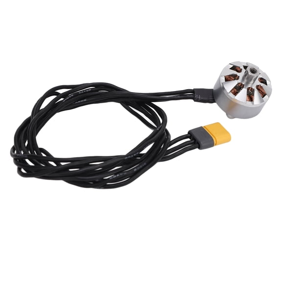 High Performance RC Helicopter Tail Motor Replacement Heavy Duty Aluminum Alloy and Copper Remote Control Helicopter Engine Accessory for Flywing BELL206 UH1 Models 10 in 25.4 cm Length