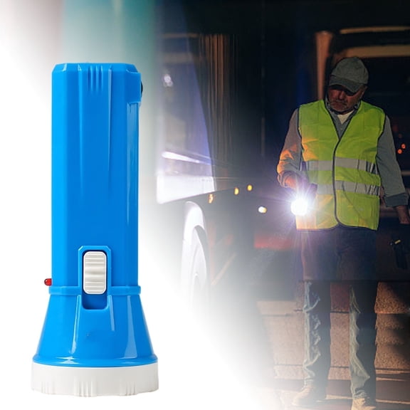 Portable Rechargeable Flashlight for Outdoor Camping and Emergency Use - Durable Design for Hiking Power Outages and More