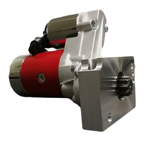 High Performance Red Mini Starter Motor Replacement for SBC Engines Model 18493 and