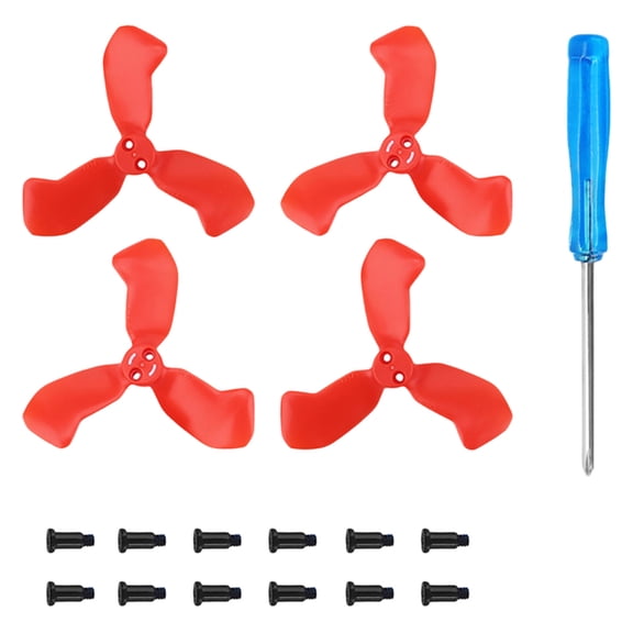 High-Performance Replacement Propellers 4-Pack Lightweight Quiet Flight Design Durable Flexible Spare Parts for Enhanced Aerial Maneuverability