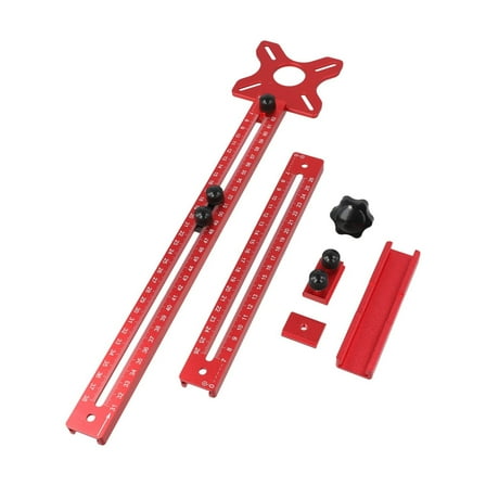 High Performance Router Jig with Detachable Aluminum Milling Groove Bracket