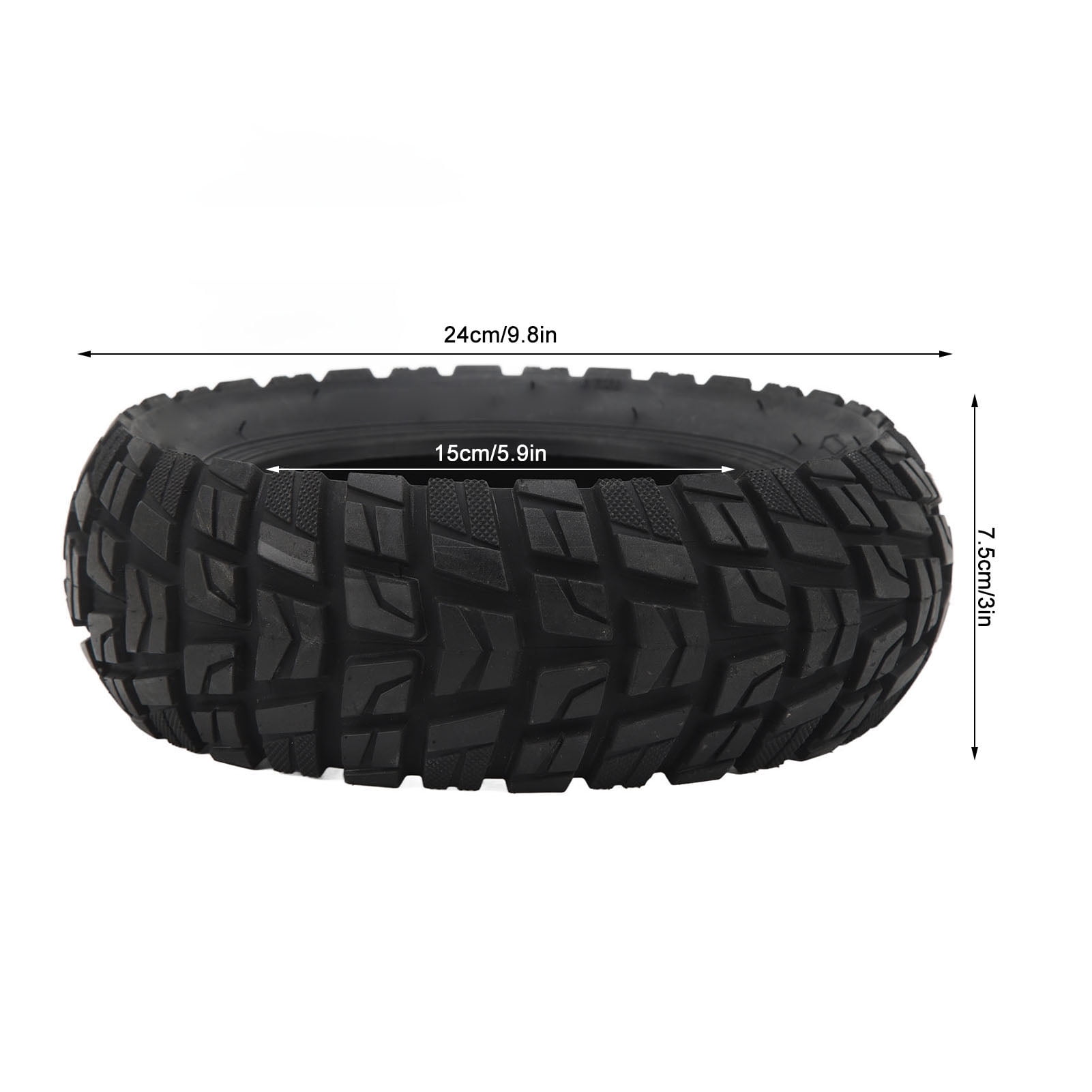 High,Performance Rubber Scooter Tires, 80/65,6, Reliable Replacement For Electric Scooters