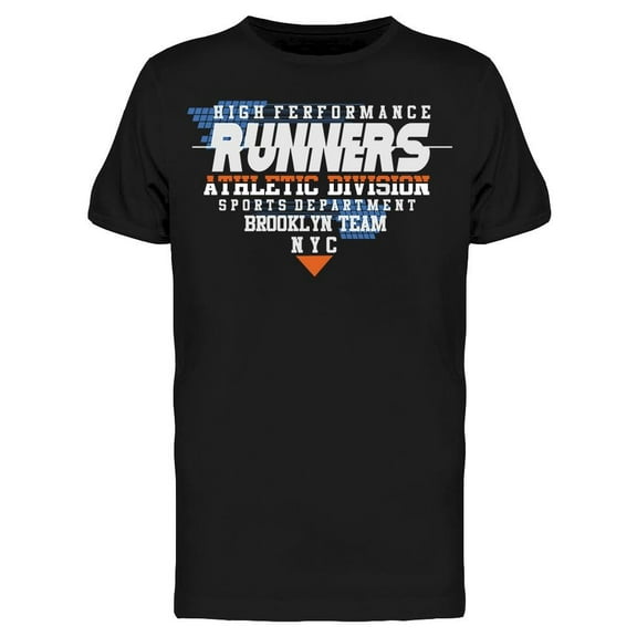 High Performance Runners T-Shirt Men -Image by Shutterstock, Male Medium