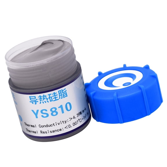 High-Performance Silicone Thermal for CPU/GPU Cooling, 4.98W/m·K Non-Conductive Safe Electronics Compound