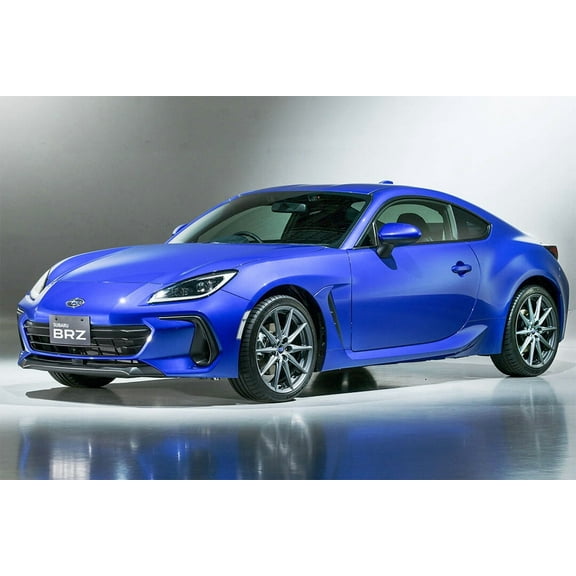 High Performance Sport Car Subaru BRZ Wall Decor - 12x18 Inch Laminated Poster - Stunning Detail and Bold Colors