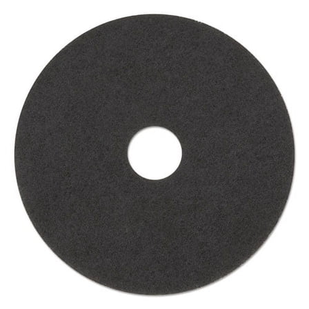 High Performance Stripping Floor Pads, 20" Diameter, Black, 5/carton | Bundle of 2 Cartons