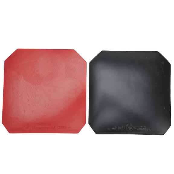 High-Performance Table Tennis Rubber Fast Attack Style With Reverse Adhesive Hard Sponge For Exceptional Control & Spin