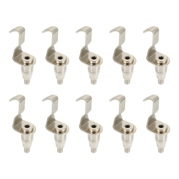 High Performance Wire Rope Hanger Hanging Hook Art Gallery Picture Rail Hooks up Steel Zinc Alloy Cold Rolled 10 Pcs