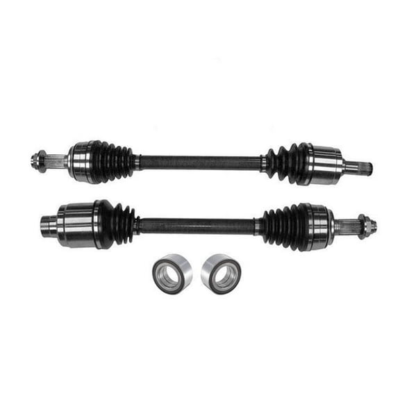 High-Performance for Acura TL 3.7L AWD CV Axle & Wheel Bearings - Fits 2009-2012 (SKU: 103104) - Front Left/Right CV Axles + 2x Wheel Bearings