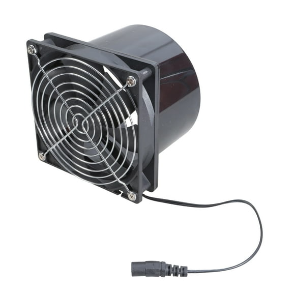 High Performances 12V Solar Power Fan Exhaust Fan for Attics Greenhouses Featuring Sturdy ABS and 10W Panel