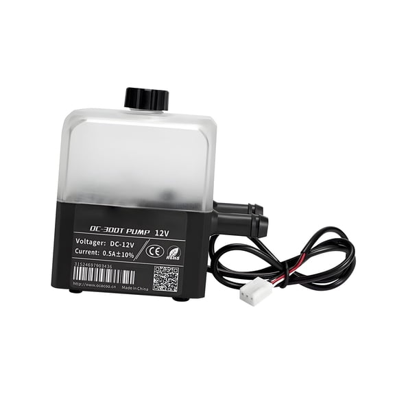 High Performances 300T Liquid Cooling Pumps 300L/H Circulation Capacity 1.9M Water Pressure Shockproof Rubber Base Included