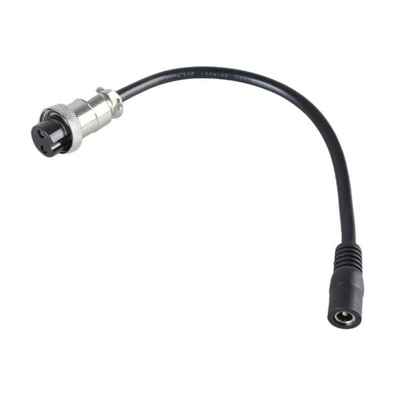 High Performances 5.5x21mm to GX20 2Pin Power Cable Female 150W for Power Station Laptops 26cm Length