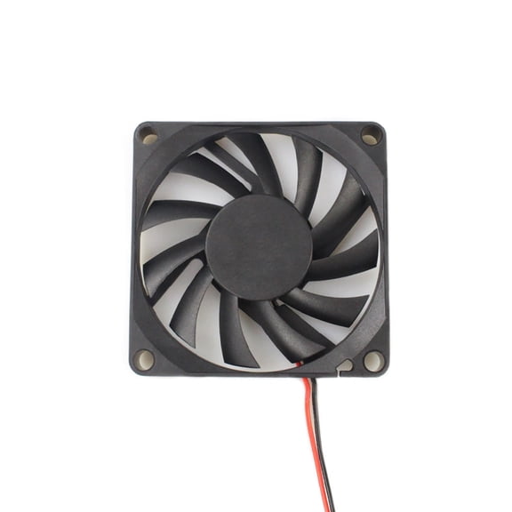 High Performances 5V 12V Slim PC Cooling Fan Quiet Operation Durability Build