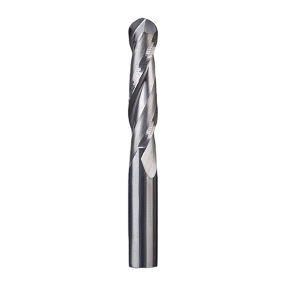High Performances 6mm 2Flute Nose End Mill Ideal For Dense Board And MultiLayer Cutting Smooth Result